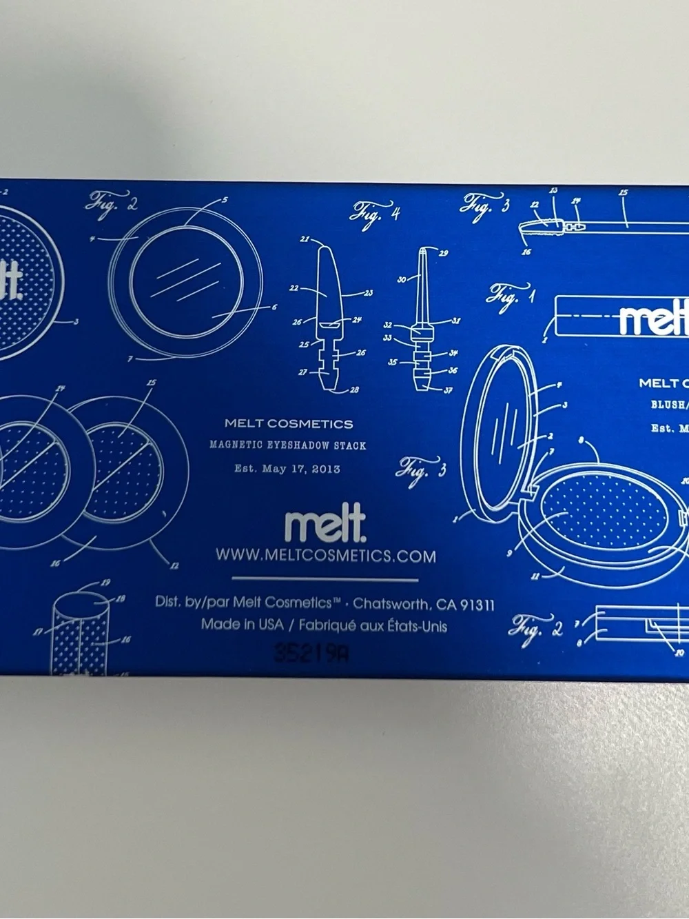NIB MELT COSMETICS BLUEPRINT PALETTE